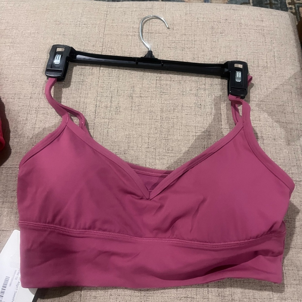 Lululemon Athletica Mauve Sports Bra